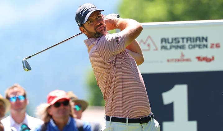 GOLF - Austrian Alpine Open KITZBÜHEL,AUSTRIA,29.MAY.26 - GOLF - DP World Tour, Austrian Alpine Open, GC Kitzbuehel-Schwarzsee-Reith. Image shows Scott Jamieson (SCO).  GEPAxpictures xAmirxBeganovic