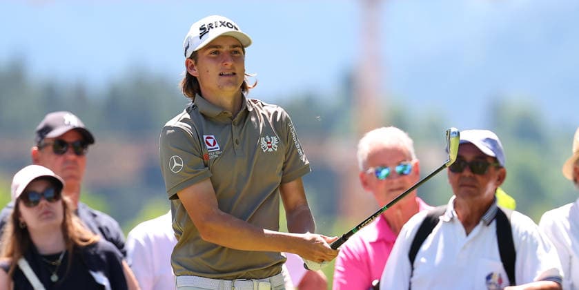 GOLF - Austrian Alpine Open KITZBÜHEL,AUSTRIA,29.MAY.26 - GOLF - DP World Tour, Austrian Alpine Open, GC Kitzbuehel-Schwarzsee-Reith. Image shows Jakob Lotschak (AUT).  GEPAxpictures xAmirxBeganovic