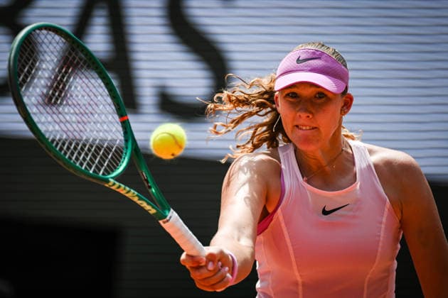 May 29, 2026, Paris, France, France: Mirra ANDREEVA of Russia during the sixth day of the Roland-Garros 2026, French Open 2026, Grand Slam tennis tournament at Roland-Garros Stadium on May 29, 2026 in Paris, France. Paris France - ZUMAm308 20260529_zsp_m308_028 Copyright: xMatthieuxMirvillex