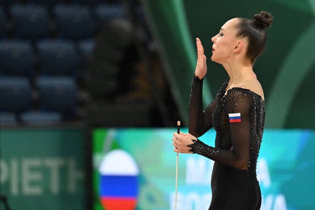 OTHER - Gymnastics - European Championships in Rhythmic gymnastics, Rhythmische Sportgymnastik, RSG Photo by IPA ABACAPRESS.COM85160823 - BORISOVA Mariia (RUS) during European Championships in Rhythmic Gymnastics, Gymnastics in Varna, Bulgaria, May 29 2026 Varna Bulgaria  Copyright: xIPAxSport ABACAx