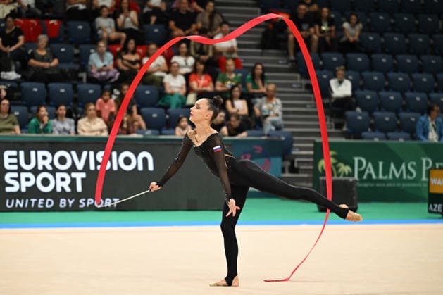 OTHER - Gymnastics - European Championships in Rhythmic gymnastics, Rhythmische Sportgymnastik, RSG Photo by IPA ABACAPRESS.COM85160825 - BORISOVA Mariia (RUS) during European Championships in Rhythmic Gymnastics, Gymnastics in Varna, Bulgaria, May 29 2026 Varna Bulgaria  Copyright: xIPAxSport ABACAx
