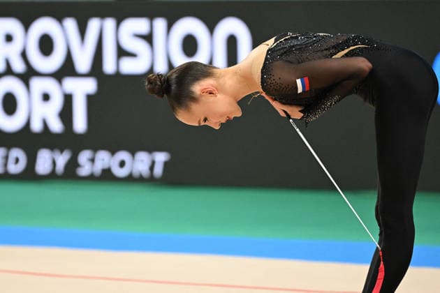 OTHER - Gymnastics - European Championships in Rhythmic gymnastics, Rhythmische Sportgymnastik, RSG Photo by IPA ABACAPRESS.COM85160828 - BORISOVA Mariia (RUS) during European Championships in Rhythmic Gymnastics, Gymnastics in Varna, Bulgaria, May 29 2026 Varna Bulgaria  Copyright: xIPAxSport ABACAx