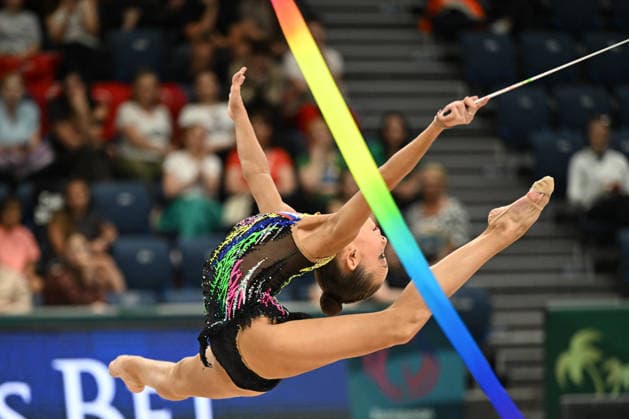 OTHER - Gymnastics - European Championships in Rhythmic gymnastics, Rhythmische Sportgymnastik, RSG Photo by IPA ABACAPRESS.COM85160837 - ILTERIAKOVA Sofiia (RUS) during European Championships in Rhythmic Gymnastics, Gymnastics in Varna, Bulgaria, May 29 2026 Varna Bulgaria  Copyright: xIPAxSport ABACAx