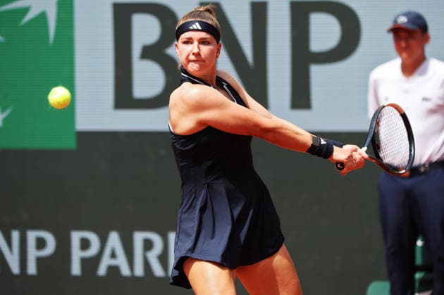 TENNIS - French Open 2026 PARIS,FRANCE,29.MAY.26 - TENNIS - WTA, Tennis Damen Tour, French Open, Roland Garros, Grand Slam. Image shows Karolina Muchova (CZE).  GEPAxpictures xMatthiasxHauer