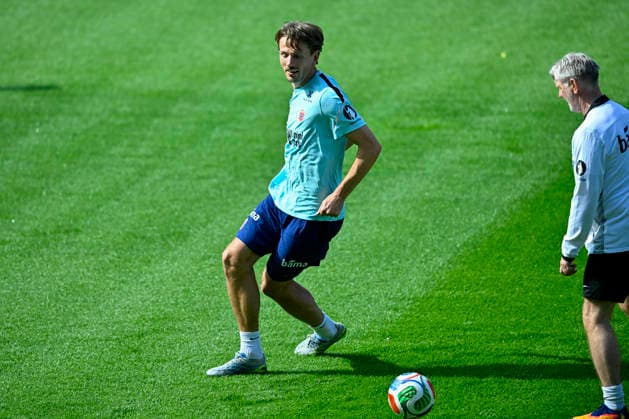 Training with the Norwegian men s national football team Oslo 20260529 Training with the Norwegian men s national football team at Ullevaal Stadium Photo Annika Byrde NTB Oslo Norway EDITORIAL USE ONLY RESTRICTED USE FOR BETTING COMPANIES  Copyright: xAnnikaxByrdex xNTBx