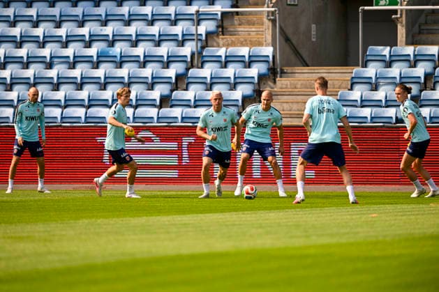 Training with the Norwegian men s national football team Oslo 20260529 Training with the Norwegian men s national football team at Ullevaal Stadium Photo Annika Byrde NTB Oslo Norway EDITORIAL USE ONLY RESTRICTED USE FOR BETTING COMPANIES  Copyright: xAnnikaxByrdex xNTBx