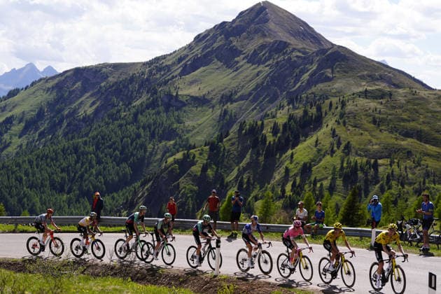 The race during Stage 19 of the Giro d™Italia, from Feltre to Alleghe, Italy, Friday, May 29, 2026.  Copyright: xFabioxFerrari LaPressex