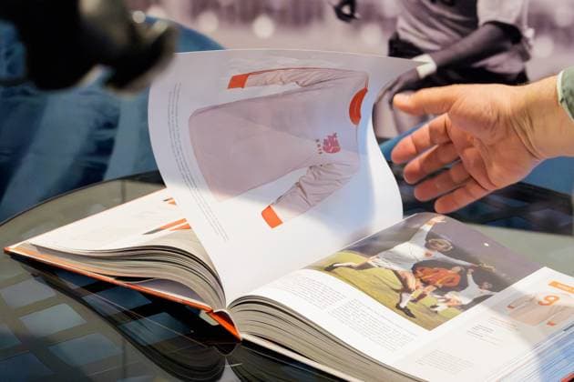 ZEIST , 29-05-2026 , Kick uitgevers , Book presentation het Oranjeshirt , A group of collectors and journalists documented the complete history of the Dutch national team, Nationalteam in words and images, from the first national selection in 1894 to the present day. Book presentation het Oranjeshirt  x204033232x Copyright: