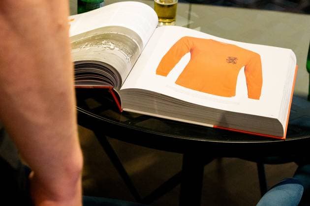 ZEIST , 29-05-2026 , Kick uitgevers , Book presentation het Oranjeshirt , A group of collectors and journalists documented the complete history of the Dutch national team, Nationalteam in words and images, from the first national selection in 1894 to the present day. Book presentation het Oranjeshirt  x204033247x Copyright: