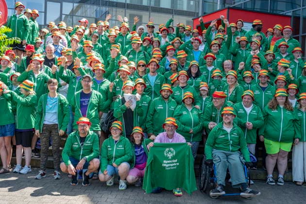 The Saarland Special Olympics athletes will receive their team kit at the sports school in Saarbrücken on Friday 29 5 2026 bub