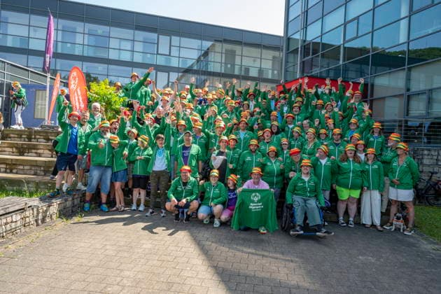 The Saarland Special Olympics athletes will receive their team kit at the sports school in Saarbrücken on Friday 29 5 2026 bub