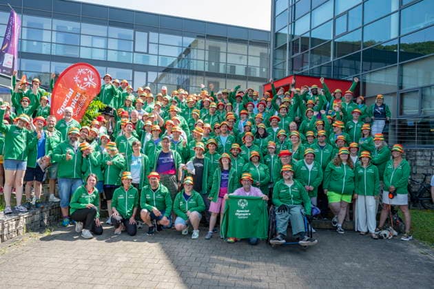 The Saarland Special Olympics athletes will receive their team kit at the sports school in Saarbrücken on Friday 29 5 2026 bub