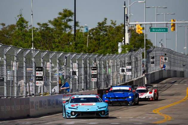 AUTO - IMSA - DETROIT SPORTS CAR CLASSIC 2026 09 CALDARELLI Andrea (ita), MITCHELL Sandy (gbr), Pfaff Motorsports, Lamborghini Temerario GT3, action during the Chevrolet Detroit Sports Car Classic, 5th round of the 2026 2026 IMSA SportsCar Championship, on the Streets of Detroit, from May 29 to 31, 2026 in Detroit, Michigan, United States of America - DetroitUnited States Copyright: xJULIENxDELFOSSEx