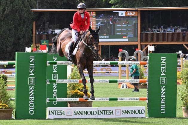 IPA85163138 - Jorne SPREHE (GER) and TOYS during the 93rd CSIO Roma 2026 Competition No. 5 - NATIONS CUP INTESA SANPAOLO Two rounds competition - h. 160 Prize Money: 220,000 Ä on May 29, 2026 at Piazza di Siena in Rome, Italy.  Copyright: xDomenicoxCippitelli IPAxSportx xx 85163138
