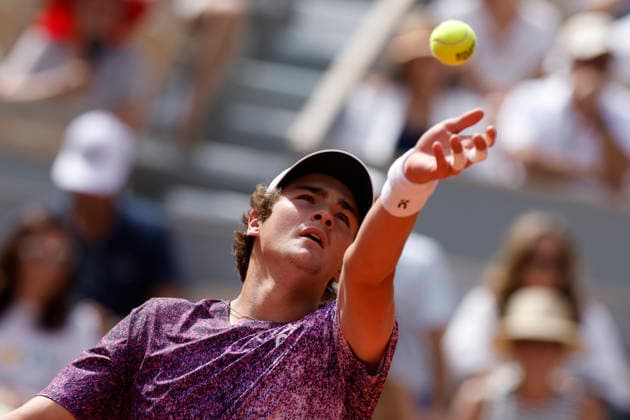 May 29, 2026, Paris, Paris, France: Joao FONSECA (BRA) in action during the tennis Grand Slam of Roland Garros 2026, at Roland Garros Stadium - on May 29 2026 .Paris - France Tennis Grand Slam Of Roland Garros 2026  - ZUMAb253 20260529_zsp_b253_154 Copyright: xLoicxBaratouxx