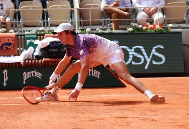 Roland Garros 2026 - Djokovic vs Fonseca Joao Fonseca during the French Tennis Open of Roland Garros in Paris, France on May 29th 2026.  Copyright: xFabricexChasseryx
