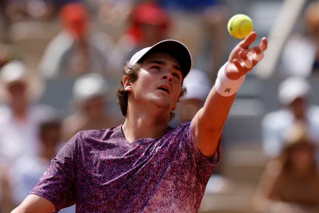 May 29, 2026, Paris, Paris, France: Joao FONSECA (BRA) in action during the tennis Grand Slam of Roland Garros 2026, at Roland Garros Stadium - on May 29 2026 .Paris - France Tennis Grand Slam Of Roland Garros 2026  - ZUMAb253 20260529_zsp_b253_171 Copyright: xLoicxBaratouxx