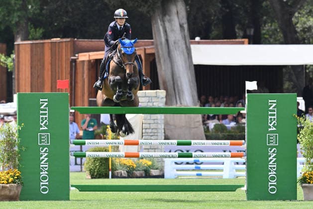 EQUITATION - International Equitation - Piazza di Siena - 93rd CSIO of Rome 2026 Photo by IPA ABACAPRESS.COM85163128 - Giulia MARTINENGO MARQUET (ITA) and DELTA DEL ISLE during the 93rd CSIO Roma 2026 Competition No. 5 - NATIONS CUP INTESA SANPAOLO Two rounds competition - h. 160 Prize Money: 220,000 Ä on May 29, 2026 at Piazza di Siena in Rome, Italy. Rome Italy  Copyright: xIPAxSport ABACAx