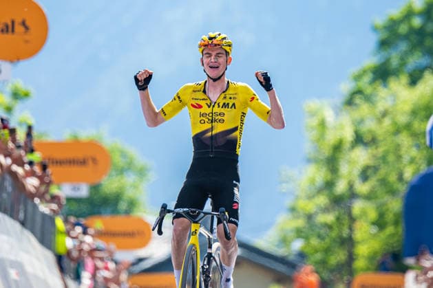 IPA85163894 - Sepp Kuss (USA) winning the stage - Giro D Italia 2026 Stage 19. Finish in Piani di Pezze in Alleghe (BL). On May 29 2026.  Copyright: xRiccardoxSpadettoxDexPaulis IPAxSportx xx 85163894