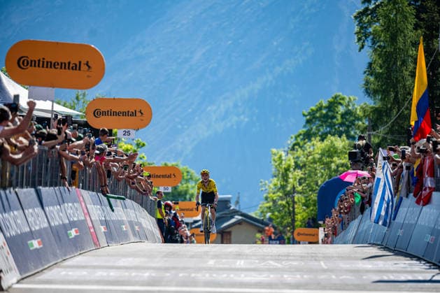 IPA85163895 - Sepp Kuss (USA) winning the stage - Giro D Italia 2026 Stage 19. Finish in Piani di Pezze in Alleghe (BL). On May 29 2026.  Copyright: xRiccardoxSpadettoxDexPaulis IPAxSportx xx 85163895
