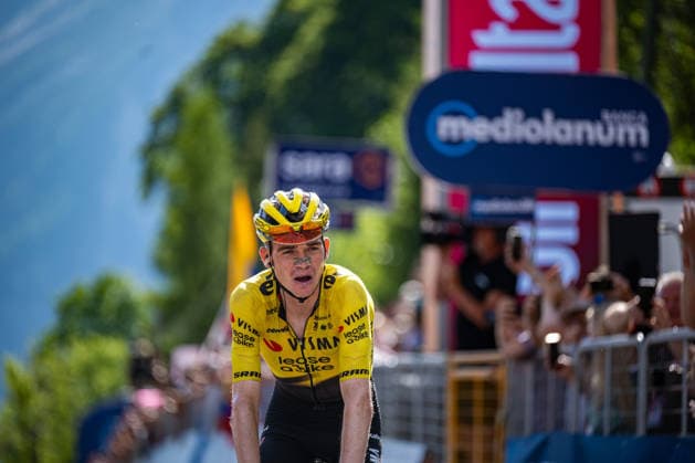 IPA85163896 - Sepp Kuss (USA) winning the stage - Giro D Italia 2026 Stage 19. Finish in Piani di Pezze in Alleghe (BL). On May 29 2026.  Copyright: xRiccardoxSpadettoxDexPaulis IPAxSportx xx 85163896
