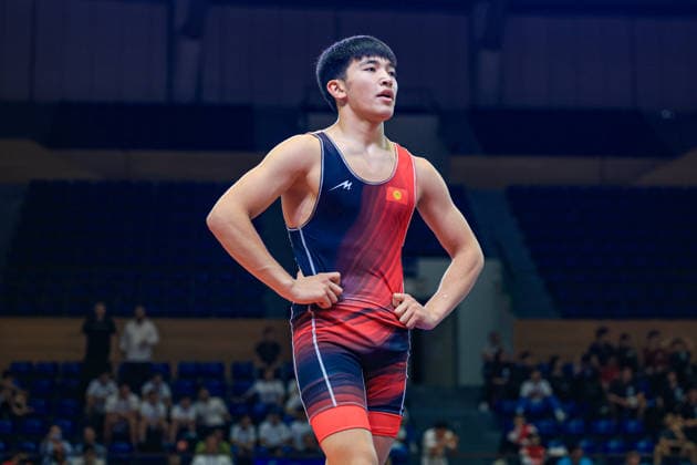U17 Wrestling Asian Championships 71kg GR Baiel Bakytbekovich Nuraliev KGZ Copyright: xAmirrezaxAliasgarix xUnitedxWorlx Kadir Caliskan United World Wr