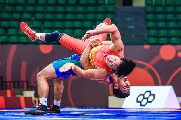 Wrestling, U17 Asian Championships in Da Nang