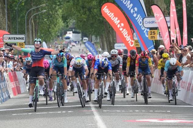 May 29, 2026, Chateau Gontier Sur Mayenne, Bretagne, FRANCE: OLAV KOOIJ of Decathlon CMA CGM TEAM during the of the Boucles de la Mayenne - Cro dit Mutuel, UCI ProSeries Cycling event, 1ere etape Saint Berthevin - Chateau gontier sur Mayenne on 29 May 2026 in Chateau gontier sur Mayenne, France: photos 1ere Etape BOUCLE DE LA MAYENNE - 29 05 2026  - ZUMAl193 20260529_zsp_l193_001 Copyright: xLaurentxLairysx