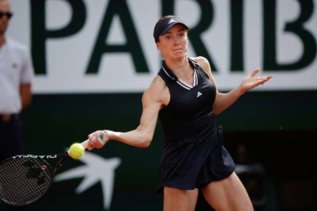 French Open Elina Svitolina UKR in action during at the 2026 Roland Garros tournament in Paris, FRANCE, on May 29 2026 Copyright: AntonioxBorga