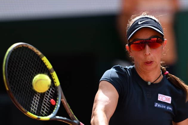 2026 French Open (Roland-Garros) - Day 6 PARIS, FRANCE - MAY 29: Tamara Korpatsch of Germany competes against Elina Svitolina (not seen) of Ukraine during their women s singles third round match on day six of the French Open (Roland Garros) tennis tournament in Paris, France, on May 29, 2026. Burak Akbulut Anadolu Paris France. Editorial use only. Please get in touch for any other usage.  Copyright: x2026xAnadoluxBurakxAkbulutx