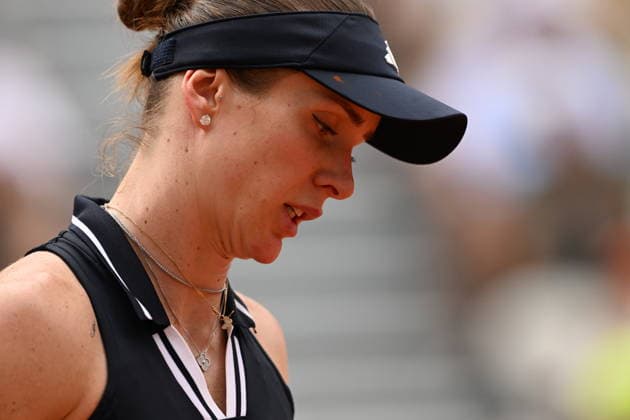 2026 French Open (Roland-Garros) - Day 6 PARIS, FRANCE - MAY 29: Elina Svitolina of Ukraine and Tamara Korpatsch of Germany compete during their women s singles third round match on day six of the French Open (Roland Garros) tennis tournament in Paris, France, on May 29, 2026. Burak Akbulut Anadolu Paris France. Editorial use only. Please get in touch for any other usage.  Copyright: x2026xAnadoluxBurakxAkbulutx
