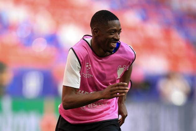 Paris Saint-Germain, Open Training Session Paris Saint-Germain Forward Ousmane DembÃ lÃ (10) during the open training session for Paris Saint-Germain ahead of the Champions League Cup Final at Puskas Arena Park, Budapest, Hungary on 29 May 2026. Budapest Puskas Arena Park Hungary Editorial use only , Copyright: xChrisxFoxwellx PSI-24345-0086