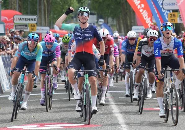 May 29, 2026, Chateau Gontier Sur Mayenne, Bretagne, FRANCE: OLAV KOOIJ of Decathlon CMA CGM TEAM during the of the Boucles de la Mayenne - Cro dit Mutuel, UCI ProSeries Cycling event, 1ere etape Saint Berthevin - Chateau gontier sur Mayenne on 29 May 2026 in Chateau gontier sur Mayenne, France: photos Chateau Gontier Sur Mayenne FRANCE - ZUMAl193 20260529_zsp_l193_009 Copyright: xLaurentxLairysx