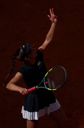 Tamara Korpatsch of Germany in action French Open Tennis, Day Six, Tennis, Roland Garros, Paris, France - 29 May 2026Paris Roland Garros France EDITORIAL USE ONLY No use with unauthorised audio, video, data, fixture lists, club league logos or live services. Online in-match use limited to 120 images, no video emulation. No use in betting, games or single club league player publications.  Copyright: xEllaxLing Shutterstockx 16898314n