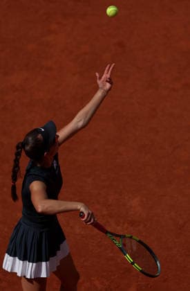 Tamara Korpatsch of Germany in action French Open Tennis, Day Six, Tennis, Roland Garros, Paris, France - 29 May 2026Paris Roland Garros France EDITORIAL USE ONLY No use with unauthorised audio, video, data, fixture lists, club league logos or live services. Online in-match use limited to 120 images, no video emulation. No use in betting, games or single club league player publications.  Copyright: xEllaxLing Shutterstockx 16898314p