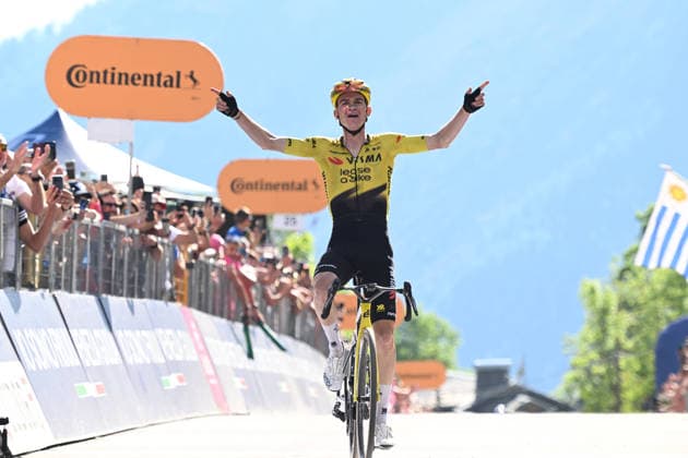 29-05-2026 Giro D italia; Tappa 19 Alleghe - Piani Di Pezze; 2026, Visma - Lease A Bike; Kuss, Sepp; Piani Di Pezze; 