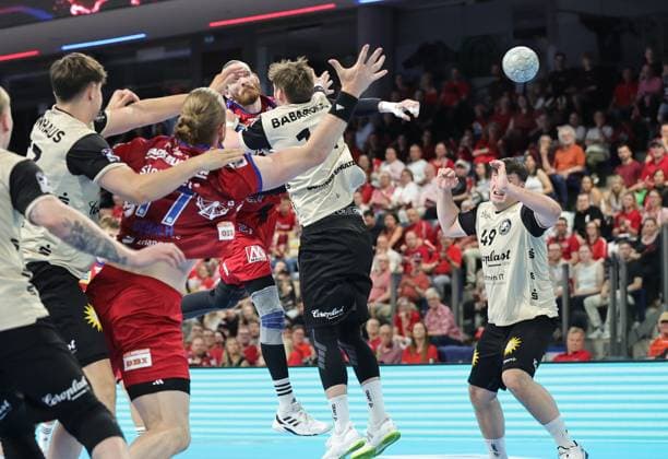 29 05 2026 Handball 1 Bundesliga DAIKIN HBL Season 2025 2026 33 Matchday HC Erlangen Metropolregion Nürnberg HCE Bergischer HC DaMa xdaxmax Antonio Metzner 27, HC Erlangen HCE