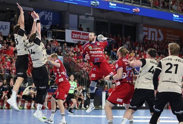 29 05 2026 Handball 1 Bundesliga DAIKIN HBL Season 2025 2026 33 Matchday HC Erlangen Metropolregion Nürnberg HCE Bergischer HC DaMa xdaxmax Antonio Metzner 27, HC Erlangen HCE