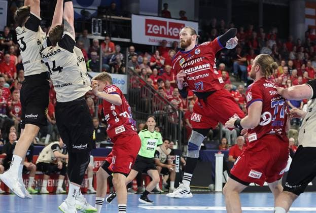 29 05 2026 Handball 1 Bundesliga DAIKIN HBL Season 2025 2026 33 Matchday HC Erlangen Metropolregion Nürnberg HCE Bergischer HC DaMa xdaxmax Antonio Metzner 27, HC Erlangen HCE