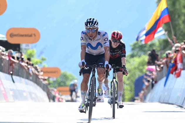 29-05-2026 Giro D italia; Tappa 19 Alleghe - Piani Di Pezze; 2026, Movistar; Rubio Reyes, Einer Augusto; Piani Di Pezze; 