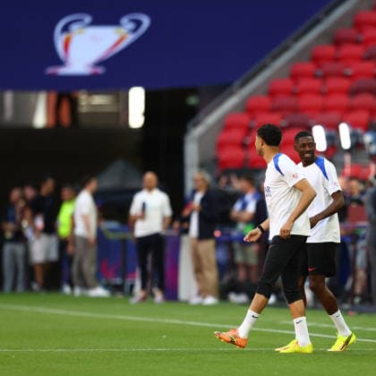 May 29, 2026, Budapest, Hungary: OUSMANE DEMBELE in the last PSG training session ahead of the UEFA Champions League 2025 26 final between Paris Saint-Germain and Arsenal FC at the Puskas Arena in Budapest, Hungary. Budapest Hungary - ZUMAc179 20260529_zep_c179_060 Copyright: xMickaelxChavetx
