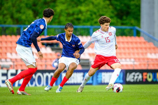 Football, U17 European Championship, France - Denmark