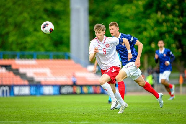 UEFA Under-17 European Championship, EM, Europameisterschaft Estonia 2026 Mikkel Bro Hansen in action during the UEFA Under-17 European Championship Group-A match between France U-17 vs Denmark U-17 national teams, Tallinn Estonia 29.05.2026 Tallinn A Le Coq Arena Estonia Copyright: xMaurixLevandix