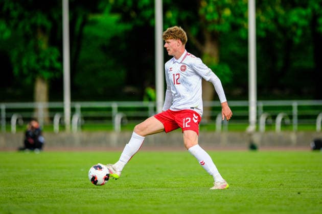 UEFA Under-17 European Championship, EM, Europameisterschaft Estonia 2026 Noah Madsen in action during the UEFA Under-17 European Championship Group-A match between France U-17 vs Denmark U-17 national teams, Tallinn Estonia 29.05.2026 Tallinn A Le Coq Arena Estonia Copyright: xMaurixLevandix