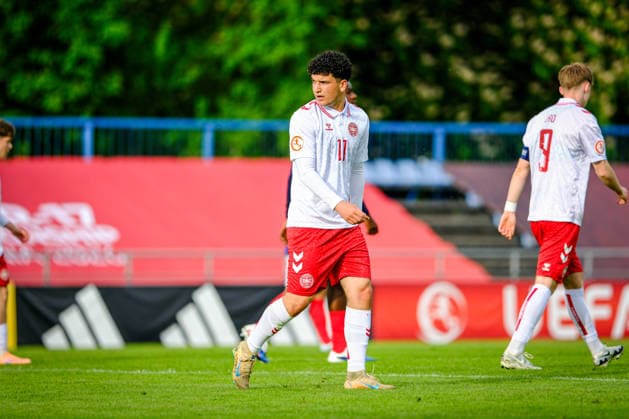 UEFA Under-17 European Championship, EM, Europameisterschaft Estonia 2026 Omran Khatar in action during the UEFA Under-17 European Championship Group-A match between France U-17 vs Denmark U-17 national teams, Tallinn Estonia 29.05.2026 Tallinn A Le Coq Arena Estonia Copyright: xMaurixLevandix