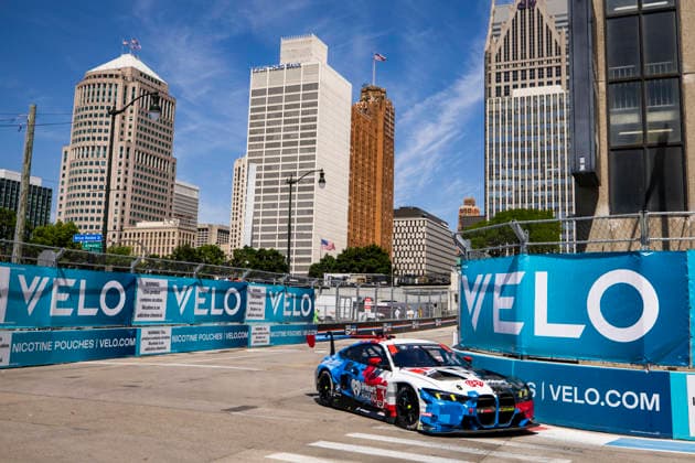 AUTO - IMSA - DETROIT SPORTS CAR CLASSIC 2026 01 VERHAGEN Neil (usa), DE PHILLIPPI Connor (usa), Paul Miller Racing, BMW M4 GT3 EVO, action during the Chevrolet Detroit Sports Car Classic, 5th round of the 2026 2026 IMSA SportsCar Championship, on the Streets of Detroit, from May 29 to 31, 2026 in Detroit, Michigan, United States of America - DetroitUnited States Copyright: xJULIENxDELFOSSEx