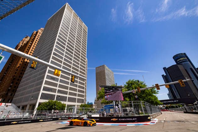 AUTO - IMSA - DETROIT SPORTS CAR CLASSIC 2026 59 ESTERSON Max (usa), JOHNSON Nikita (usa), RLL Team McLaren, McLaren 720S GT3 EVO, action during the Chevrolet Detroit Sports Car Classic, 5th round of the 2026 2026 IMSA SportsCar Championship, on the Streets of Detroit, from May 29 to 31, 2026 in Detroit, Michigan, United States of America - DetroitUnited States Copyright: xJULIENxDELFOSSEx