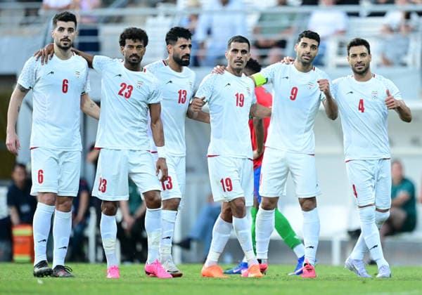 Iran v Gambia - Friendlies ANTALYA, TURKIYE - MAY 29: Players of Iran National Football Team celebrate after their teammate Mehdi Taremi (9) scored a goal during a friendly football match against Gambia at Titanic Mardan Palace Sports Complex in Antalya, Turkiye on May 29, 2026. Orhan Cicek Anadolu Antalya Turkey. Editorial use only. Please get in touch for any other usage.  Copyright: x2026xAnadoluxOrhanxCicekx