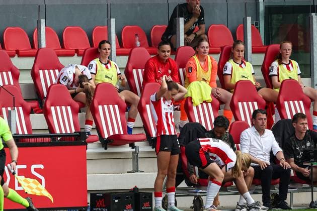 EINDHOVEN, 29-05-2026, Ten Cate Stadion De Herdgang , Dutch football Finale Eredivisie CUP season 2025 2026, Match between PSV - Ajax , picture shows , PSV player Renate Jansen PSV - Ajax (women final)  x204037646x Copyright: