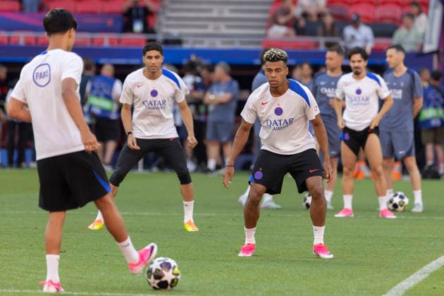 May 29, 2026, Budapest, Budapest, Hungary: PSG Training Paris Paris Saint-Germain FC..Budapest Budapest Hungary - ZUMAn07_ 20260529_zia_n07_007 Copyright: xNorthfotox